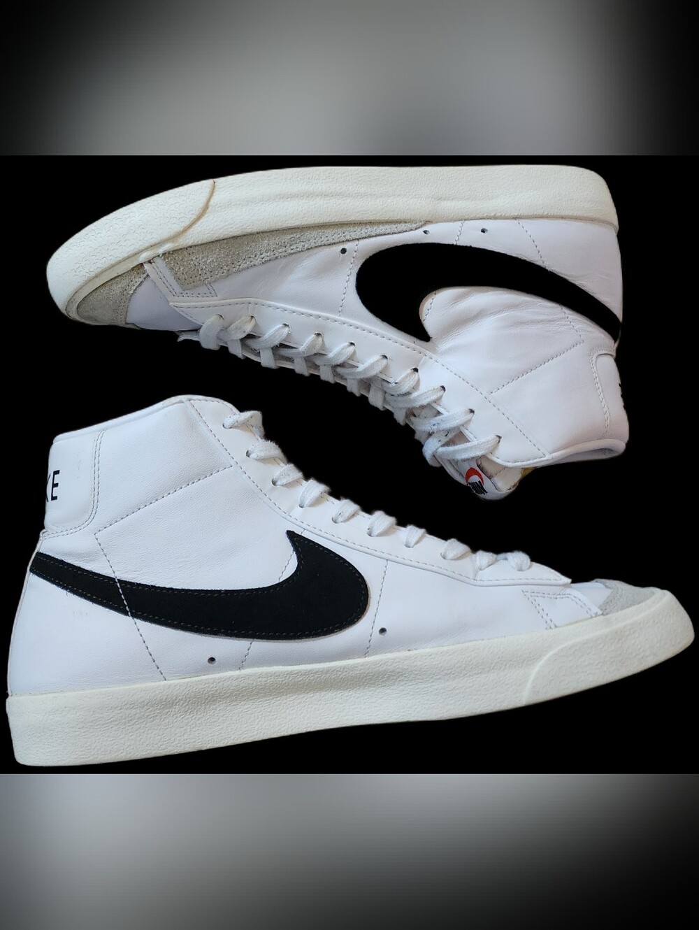 Nike Blazer Mid '77 Hi-tops Size 10.5 (BQ6806-100) - Picture 3 of 9